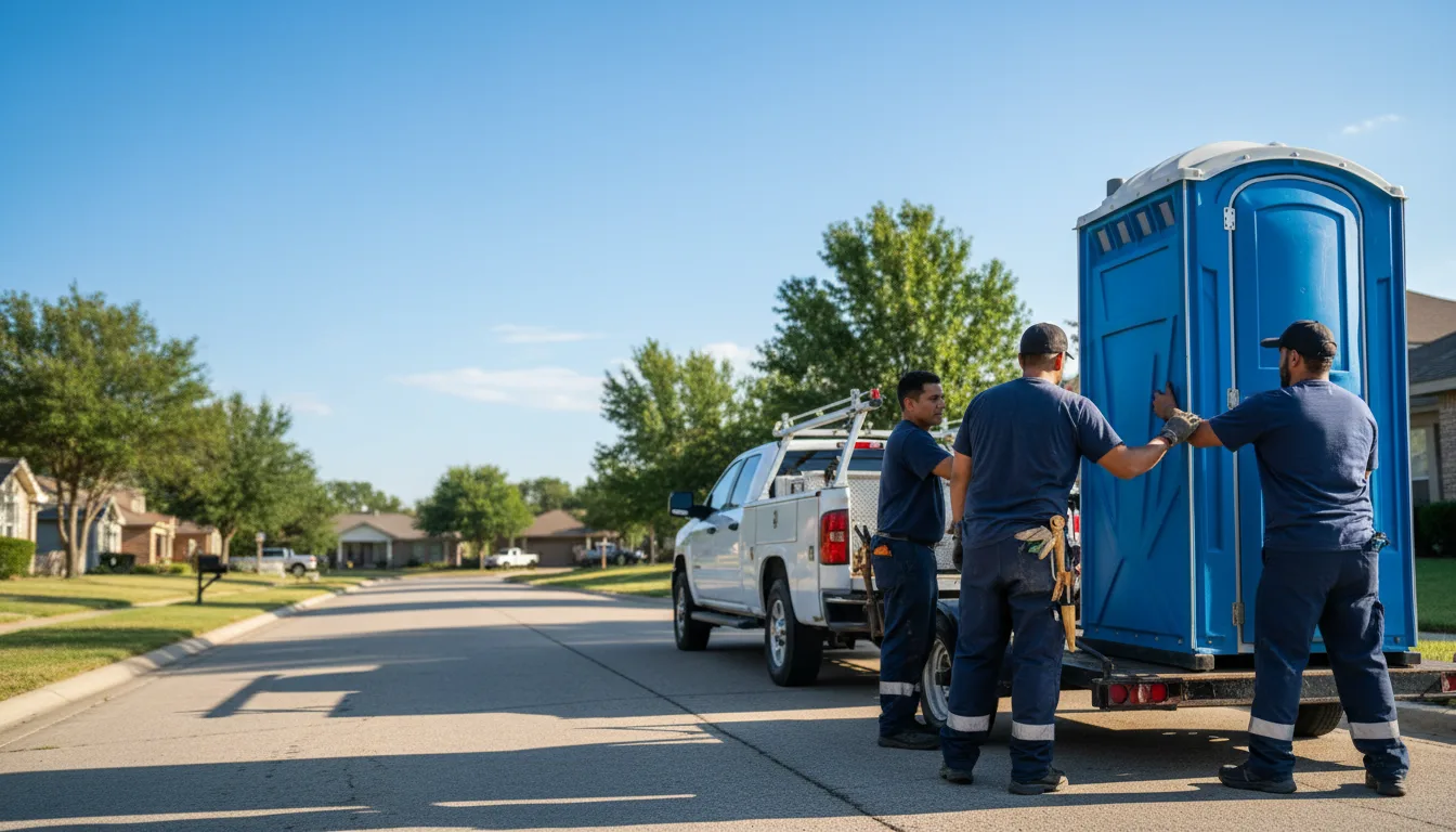 Portable Toilet Rental in Broken Bow, OK near me